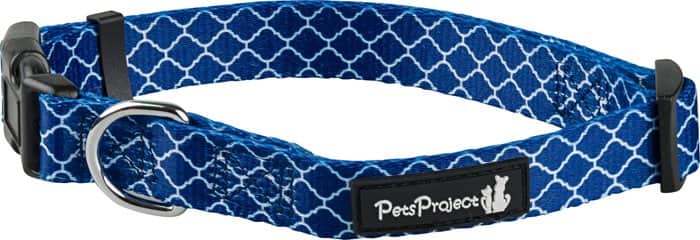 קולר בד צבעוני PETSPROJECT M