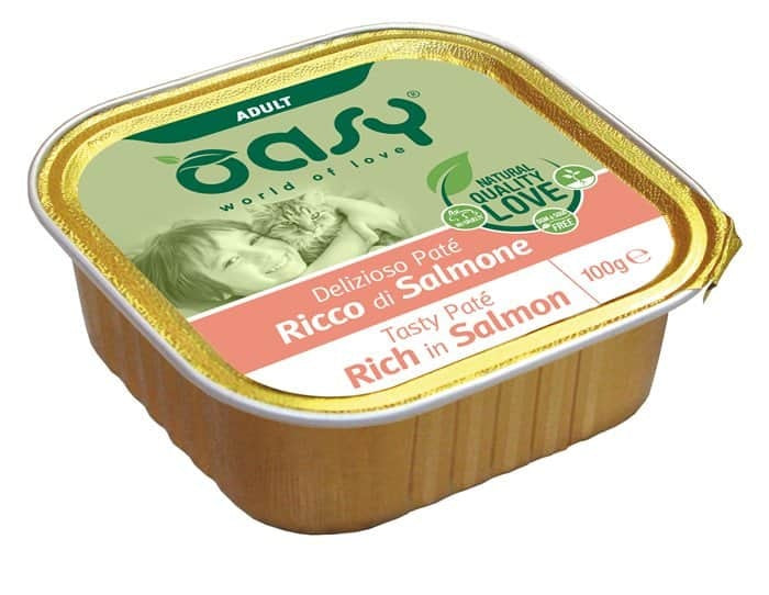 OASY מעדני פטה סלמון 100 גרם