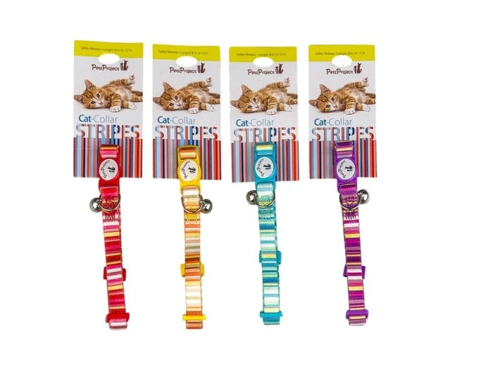 קולר לחתול STRIPES PETSPROJECT