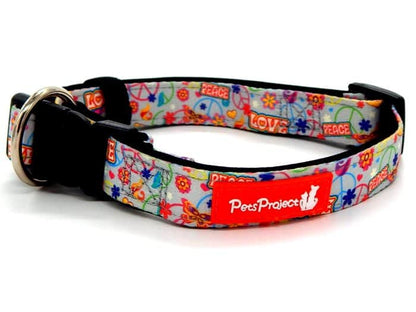 קולר בד צבעוני PETSPROJECT M